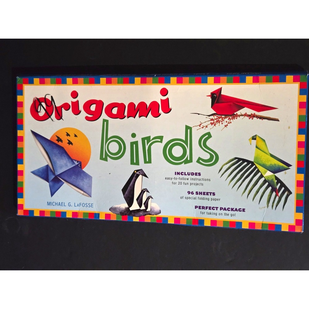 Tuttle Publishing Origami Birds Folding Paper Set by Michael G. LaFosse